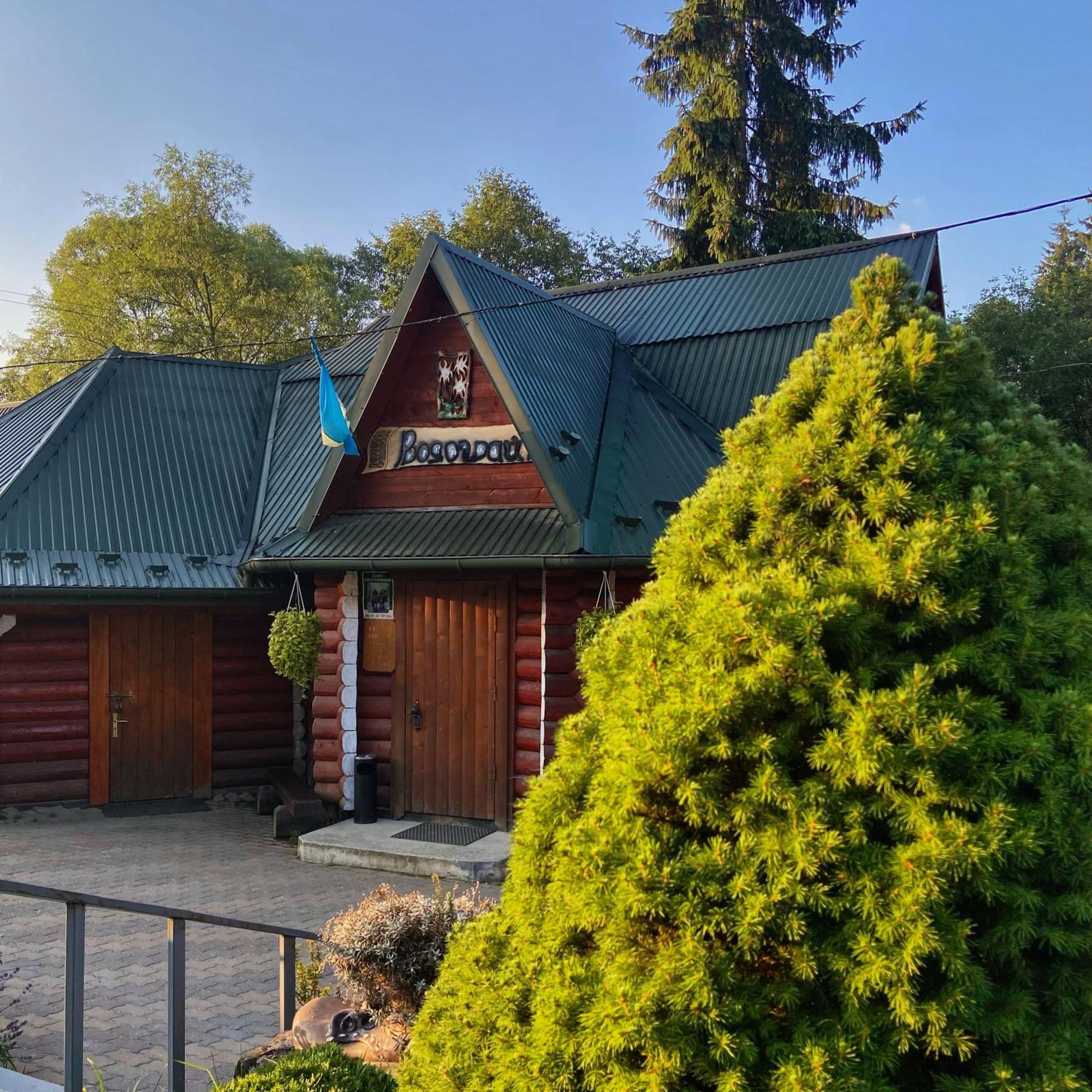 Водограй Hotel Vorokhta Eksteriør billede