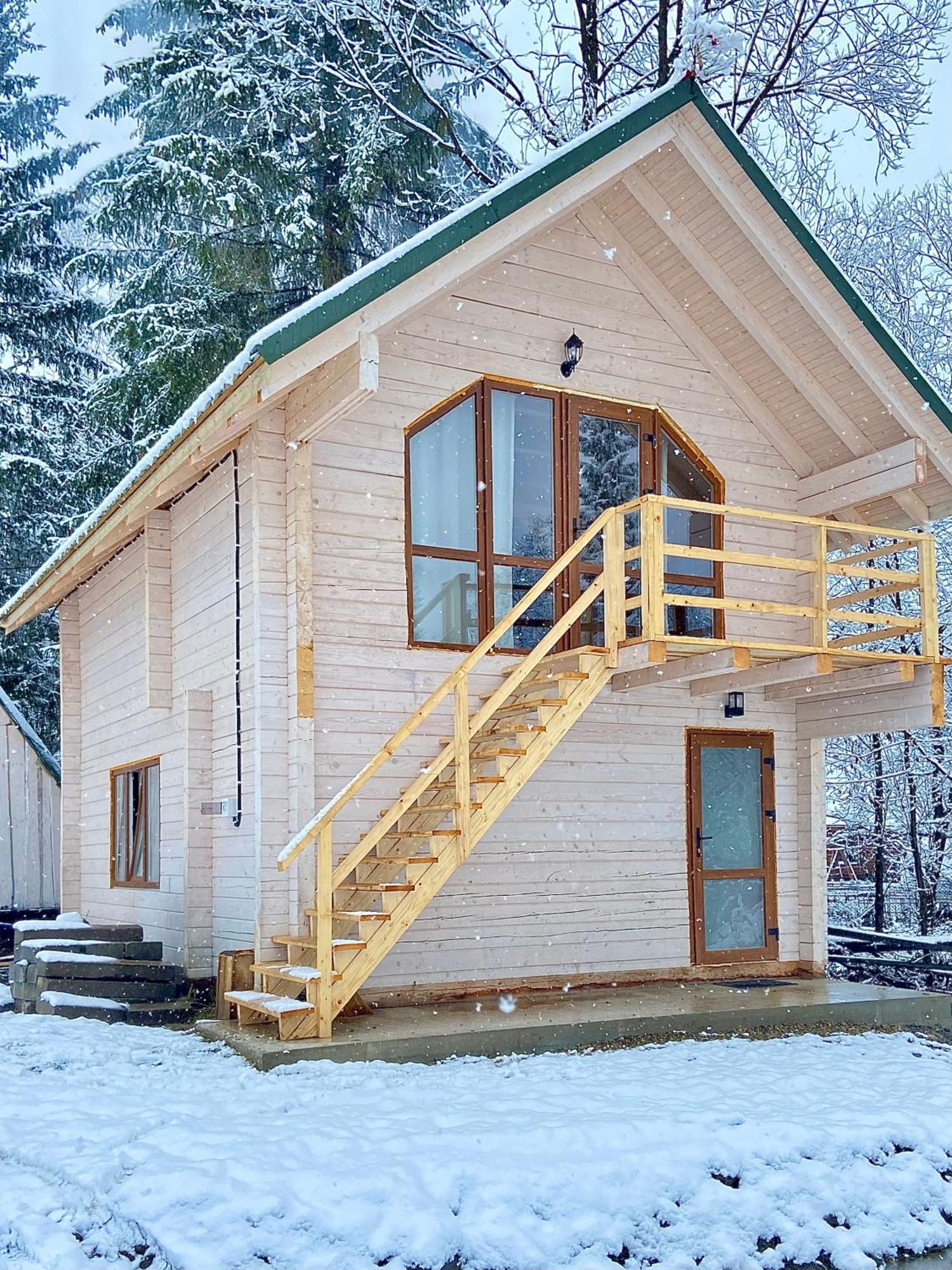 Водограй Hotel Vorokhta Eksteriør billede