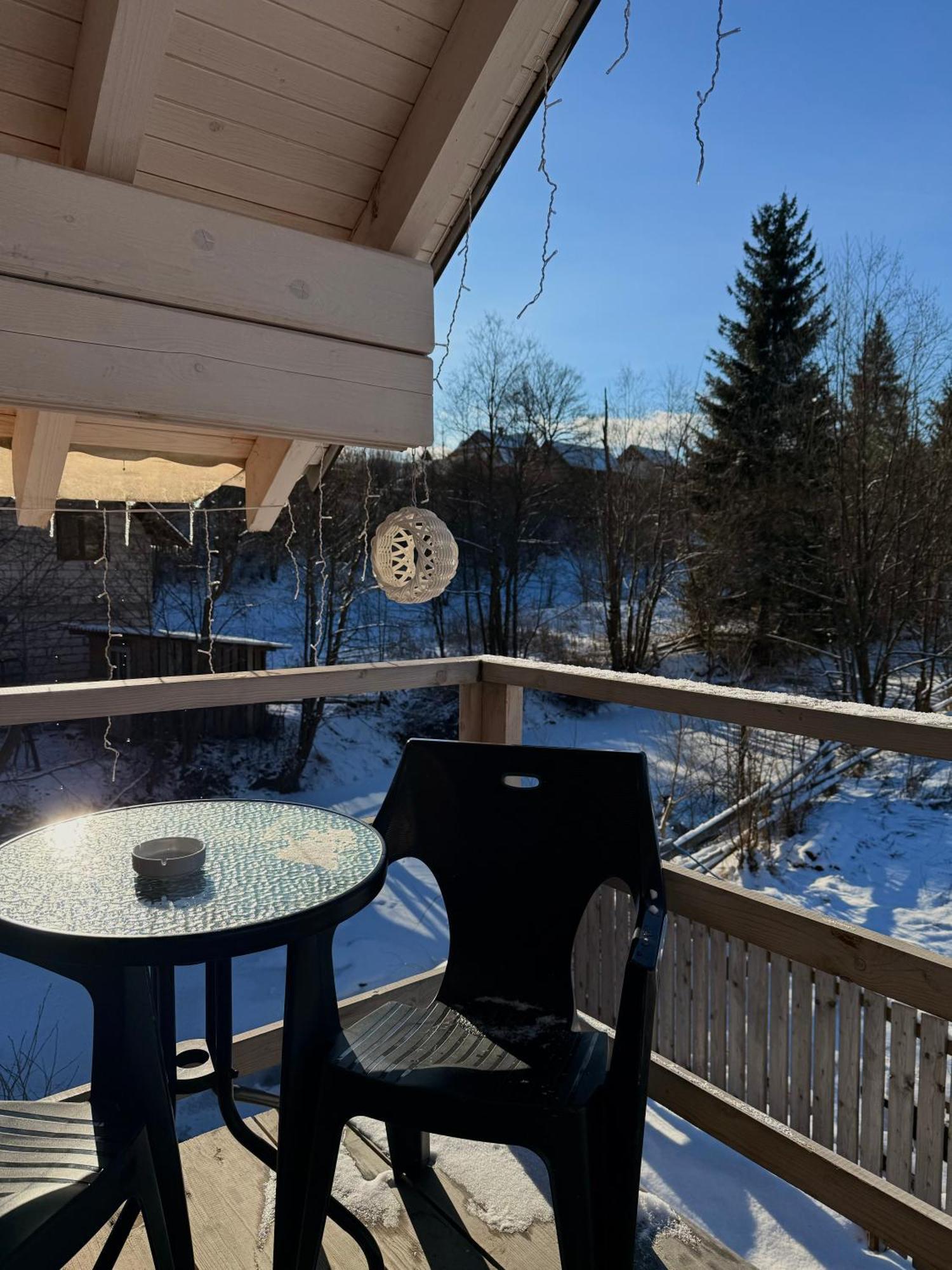 Водограй Hotel Vorokhta Eksteriør billede