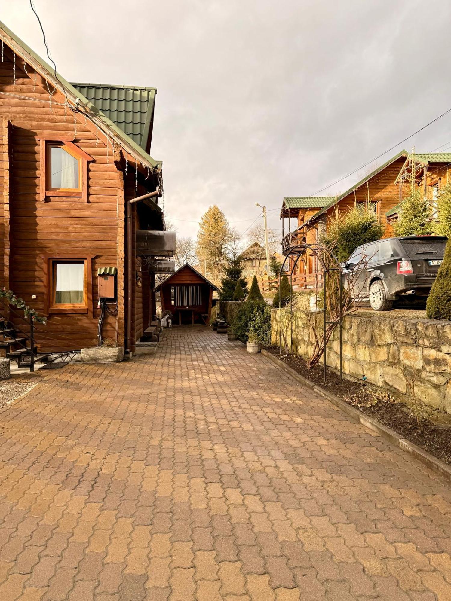Водограй Hotel Vorokhta Eksteriør billede