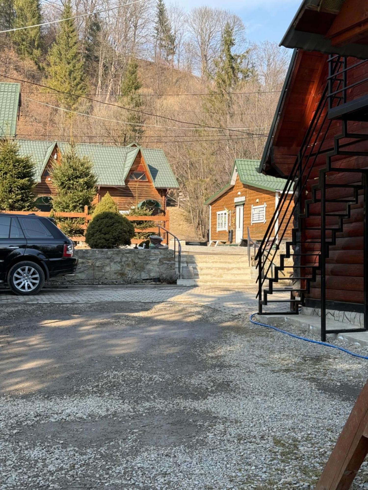 Водограй Hotel Vorokhta Eksteriør billede